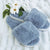 Holly Blue Faux Fur Slippers 37 S/M