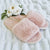 Holly Rose Faux Fur Slippers 40 M/L