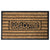 Brush Moulded Coir Mat Welcome Stripe (45 x 75cm)