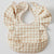 Gingham Frilled Bib 2 Pack