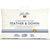 White Goose Feather Down 85 15 Surround Pillow 5 PACK