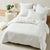 Connie White Quilt Cover Set