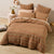 Dana Cinnamon Quilt Cover Set