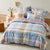 Lennon Blue Quilt Cover Set