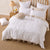 Seren White Quilt Cover Set