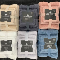 Super Duet 6PCE Towel Set by Logan & Mason – Cottonbox Pty Ltd