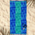 Double Velour Palm Tree Beach Towel (86 x 160cm)