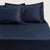 1200TC Ultimate Sateen Midnight Navy Fitted Sheet