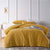 Gold Harmony Cotton Velvet Quilt Cover Set