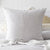 French Linen Silver European Pillowcase