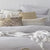 French Linen Silver Sheet Set