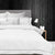 New York White Quilt Cover Set