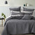 Kinglsey Coal Coverlet Set