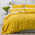 Wave Mustard Quilt Cover Set