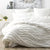 Wave White Quilt Cover Set