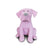 Pink Dog Plush Toy Cushion