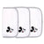 Disney Mod Mickey 3 Pk Wash Cloths