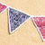 Paisley Indigo/Paisley Red Bunting (480cm long)