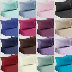 Kingtex 300TC Cotton Sheet Set Charcoal Double main image 0