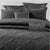 Air Cloud Bamboo Matelasse Charcoal Comforter 7PCE Set