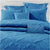 Air Cloud Bamboo Matelasse French Blue Comforter 7PCE Set