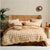 Haze Pale Peach Quilt Cover Set