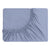 Eucalyptus Cotton Steel Blue Cot Fitted Sheet