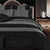 Lentia Black Quilt Cover Set