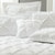 Seline White European Pillowcase Pair