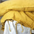 Pure French Linen Turmeric Quilt Cover Set