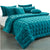 Augusta Mink Emerald Quilt Set