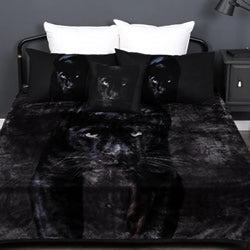 Single Bedsheet Black Panther Kids Bedding Black Panther Mink