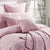 Marguerite Dusty Pink Square Cushion