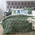 Medallion Sage Quilt Cover Set