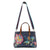 Blue Jambo Flower Small Shopper Bag