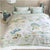 Japonica White Quilt Cover Set