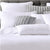 Cornell White Pillowsham Pair
