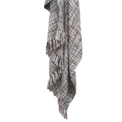 Rans Oslo Knitted Weave Throw 127x152cm - Barbie Doll