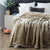 Heavy Weight Acrylic Mink TAUPE Blanket (220 x 240cm)