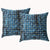Cubic Velvet Cushion (50 x 50cm) Twin Pack