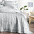 Abbotson Silver Bed Cover