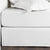 Abbotson White Quilted Bed Skirt