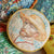 Van Gogh Self Portrait Round Cushion