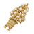 Antiquities Couture Paradise Faux Pearl And Crystal Topiary Brooch by 1928 Jewelry