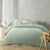 Augusta Sage Quilt Cover Set by Accessorize