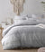Betty Silver Quilt Cover Set by Accessorize