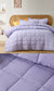 French Linen Lilac Comforter Set by Accessorize