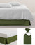French Linen Olive Valance by Accessorize