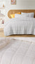 French Linen White Coverlet Set by Accessorize