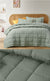 French Linen Sage Comforter Set by Accessorize